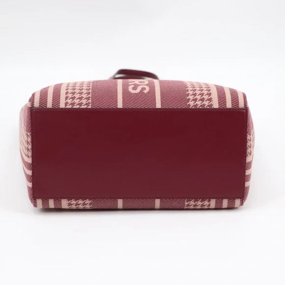 New Michael Kors Sinclair Large North South Shopper Tote Dark Berry Authentic - Picture 10 of 13